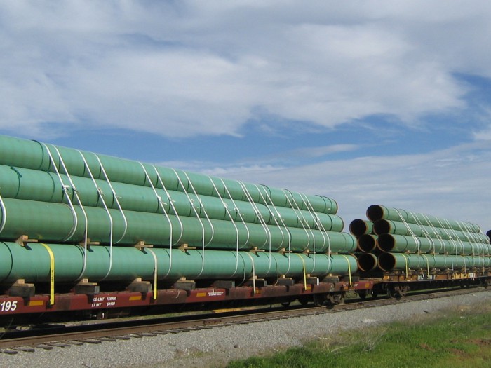 Safe Lashing for Steel Pipes on Rail Cars with Cordstrap Cargo Restraint Systsems