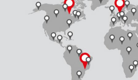 Cargo Restraint Systems Cordstrap Americas Locations Map