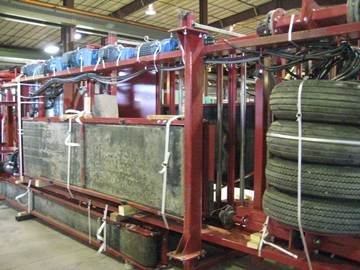 How to secure heavy machinery in shipping containers