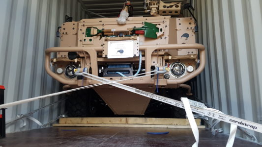Defence Machinery Secured with Cordlash
