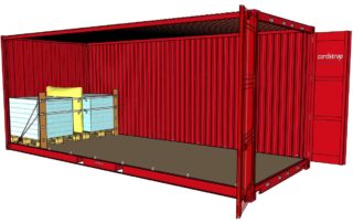 Loading Plan Pallets in Reefer container