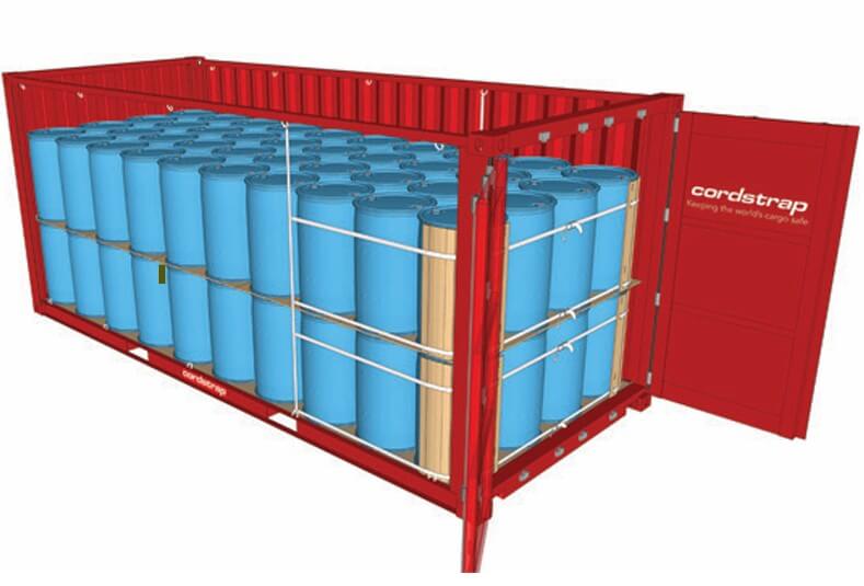 Edge boards used in container Cordstrap Edge Boards in Shipping Container protection cargo